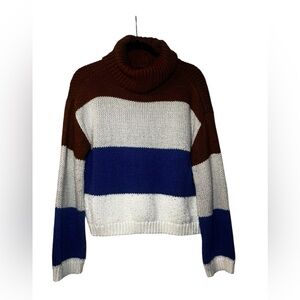 Lulu's Multicolor Turtleneck Sweater